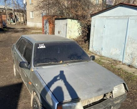 Зеленый ВАЗ 21099, объемом двигателя 1.5 л и пробегом 196 тыс. км за 582 $, фото 3 на Automoto.ua