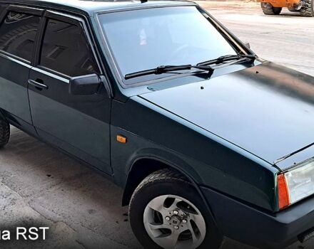 Зеленый ВАЗ 21099, объемом двигателя 1.5 л и пробегом 100 тыс. км за 1600 $, фото 4 на Automoto.ua