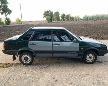 Зеленый ВАЗ 21099, объемом двигателя 1.5 л и пробегом 280 тыс. км за 900 $, фото 3 на Automoto.ua