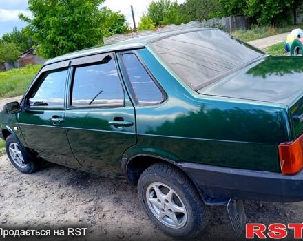 Зеленый ВАЗ 21099, объемом двигателя 1.5 л и пробегом 168 тыс. км за 1550 $, фото 8 на Automoto.ua