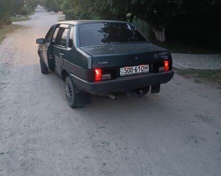 ВАЗ 21099 2003 в Кропивницком (Кировограде) на Automoto.ua Зеленый ВАЗ 21099, объемом двигателя 1 л и пробегом 250 тыс. км за 1300 $, фото 1 на Automoto.ua