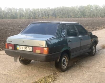 Зеленый ВАЗ 21099, объемом двигателя 1.5 л и пробегом 280 тыс. км за 900 $, фото 2 на Automoto.ua