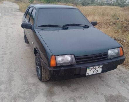 Зеленый ВАЗ 21099, объемом двигателя 1.5 л и пробегом 160 тыс. км за 1350 $, фото 4 на Automoto.ua