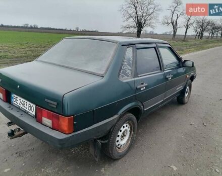 Зелений ВАЗ 21099, об'ємом двигуна 1.5 л та пробігом 320 тис. км за 1300 $, фото 2 на Automoto.ua