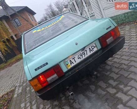 Зеленый ВАЗ 21099, объемом двигателя 1.5 л и пробегом 313 тыс. км за 850 $, фото 4 на Automoto.ua