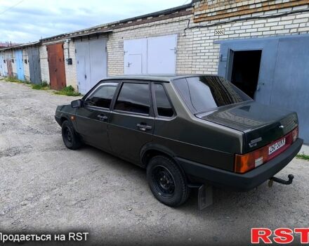 Зеленый ВАЗ 21099, объемом двигателя 1.5 л и пробегом 178 тыс. км за 2100 $, фото 3 на Automoto.ua