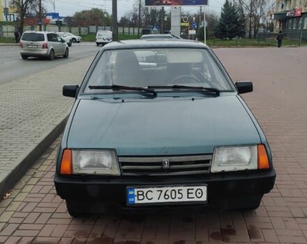 Зеленый ВАЗ 21099, объемом двигателя 1.5 л и пробегом 355 тыс. км за 1500 $, фото 4 на Automoto.ua