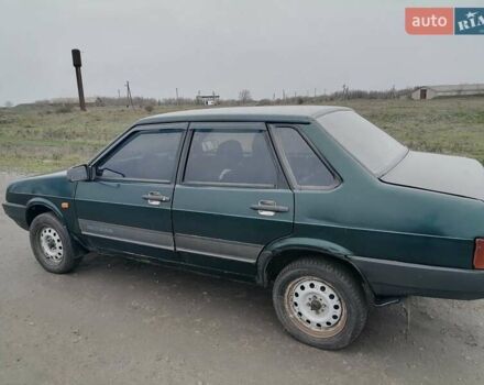 Зелений ВАЗ 21099, об'ємом двигуна 1.5 л та пробігом 320 тис. км за 1300 $, фото 9 на Automoto.ua