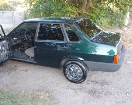 Зеленый ВАЗ 21099, объемом двигателя 1.5 л и пробегом 160 тыс. км за 1350 $, фото 7 на Automoto.ua