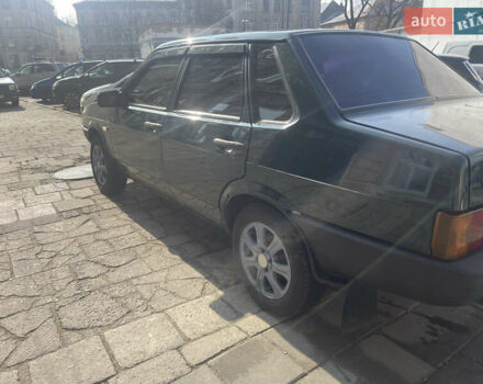 Зелений ВАЗ 21099, об'ємом двигуна 1.46 л та пробігом 200 тис. км за 1600 $, фото 3 на Automoto.ua