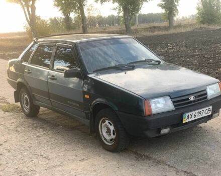 Зеленый ВАЗ 21099, объемом двигателя 1.5 л и пробегом 280 тыс. км за 900 $, фото 4 на Automoto.ua