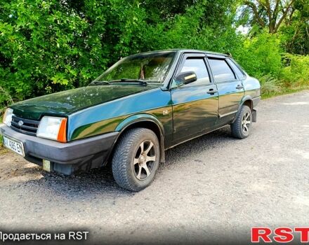 Зеленый ВАЗ 21099, объемом двигателя 1.5 л и пробегом 0 тыс. км за 1150 $, фото 1 на Automoto.ua