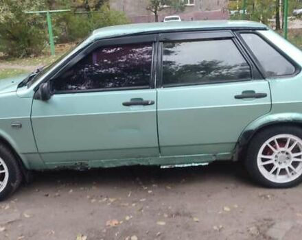 Зеленый ВАЗ 21099, объемом двигателя 1.5 л и пробегом 250 тыс. км за 800 $, фото 6 на Automoto.ua
