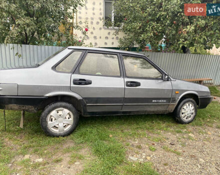 Зеленый ВАЗ 21099, объемом двигателя 1.5 л и пробегом 201 тыс. км за 1499 $, фото 4 на Automoto.ua