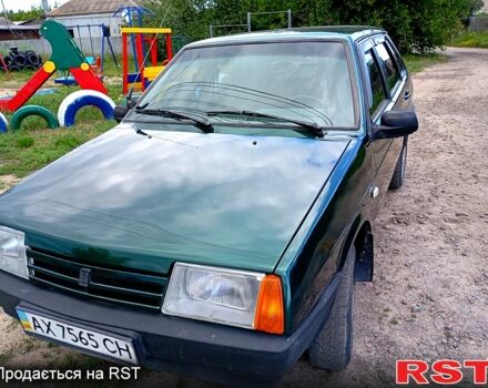 Зеленый ВАЗ 21099, объемом двигателя 1.5 л и пробегом 168 тыс. км за 1550 $, фото 10 на Automoto.ua