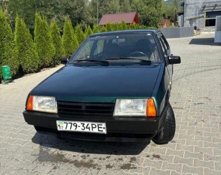 Зеленый ВАЗ 21099, объемом двигателя 1.5 л и пробегом 178 тыс. км за 1000 $, фото 2 на Automoto.ua