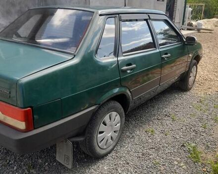 Зеленый ВАЗ 21099, объемом двигателя 1.5 л и пробегом 253 тыс. км за 1200 $, фото 2 на Automoto.ua