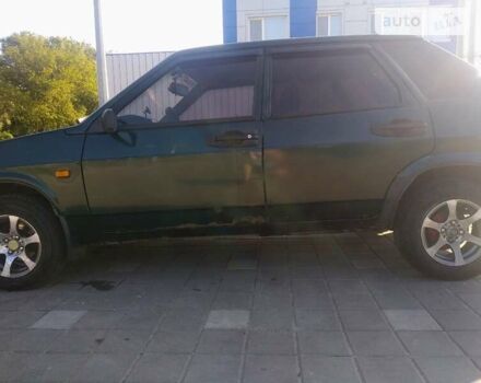 Зеленый ВАЗ 21099, объемом двигателя 1.5 л и пробегом 163 тыс. км за 1300 $, фото 11 на Automoto.ua