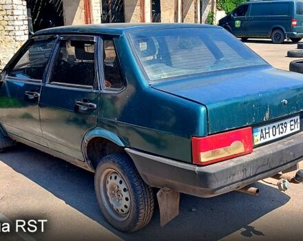 Зеленый ВАЗ 21099, объемом двигателя 1.5 л и пробегом 260 тыс. км за 890 $, фото 2 на Automoto.ua