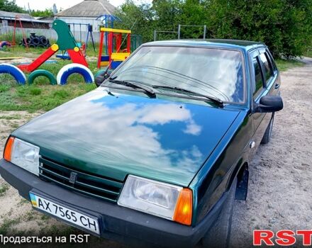 Зеленый ВАЗ 21099, объемом двигателя 1.5 л и пробегом 168 тыс. км за 1550 $, фото 6 на Automoto.ua
