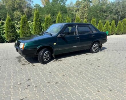 Зеленый ВАЗ 21099, объемом двигателя 1.5 л и пробегом 178 тыс. км за 1000 $, фото 4 на Automoto.ua