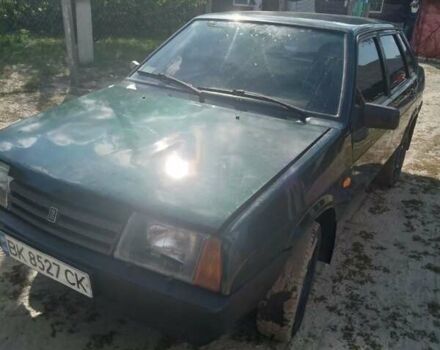Зеленый ВАЗ 21099, объемом двигателя 1.6 л и пробегом 160 тыс. км за 900 $, фото 6 на Automoto.ua