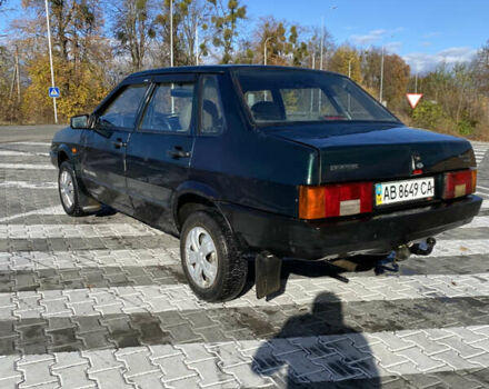 Зеленый ВАЗ 21099, объемом двигателя 1.5 л и пробегом 160 тыс. км за 850 $, фото 4 на Automoto.ua