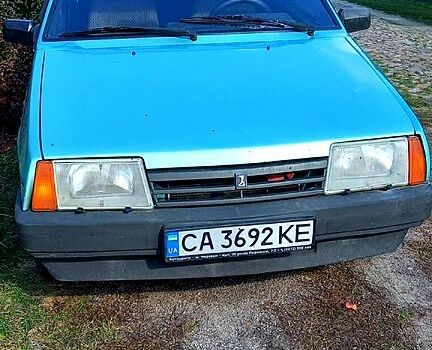 Зеленый ВАЗ 21099, объемом двигателя 1.5 л и пробегом 130 тыс. км за 1600 $, фото 3 на Automoto.ua