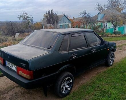 Зеленый ВАЗ 21099, объемом двигателя 1.5 л и пробегом 180 тыс. км за 1100 $, фото 12 на Automoto.ua