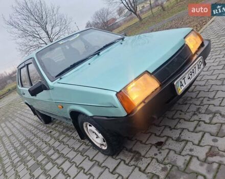 Зеленый ВАЗ 21099, объемом двигателя 1.5 л и пробегом 313 тыс. км за 850 $, фото 9 на Automoto.ua