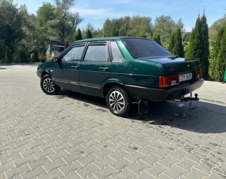 Зеленый ВАЗ 21099, объемом двигателя 1.5 л и пробегом 178 тыс. км за 1000 $, фото 5 на Automoto.ua