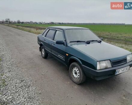 Зелений ВАЗ 21099, об'ємом двигуна 1.5 л та пробігом 320 тис. км за 1300 $, фото 3 на Automoto.ua