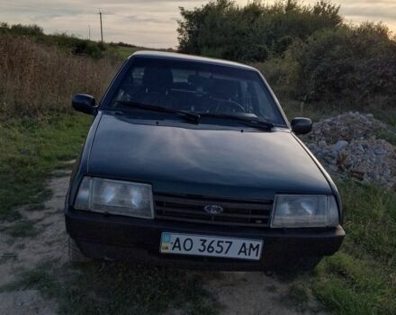 Зеленый ВАЗ 21099, объемом двигателя 1.5 л и пробегом 100 тыс. км за 1000 $, фото 2 на Automoto.ua