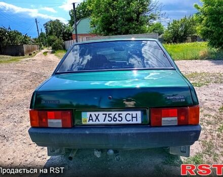 Зеленый ВАЗ 21099, объемом двигателя 1.5 л и пробегом 168 тыс. км за 1550 $, фото 5 на Automoto.ua