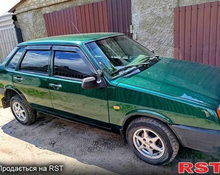 Зеленый ВАЗ 21099, объемом двигателя 1.5 л и пробегом 168 тыс. км за 1550 $, фото 4 на Automoto.ua