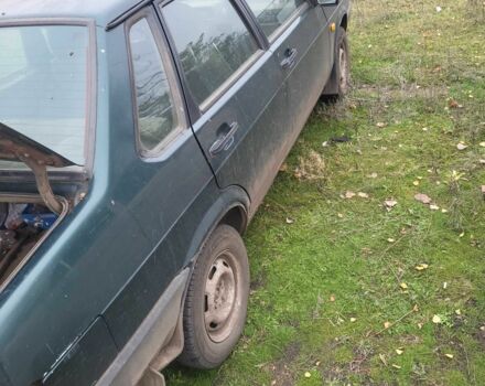 Зелений ВАЗ 21099, об'ємом двигуна 1.5 л та пробігом 20 тис. км за 1193 $, фото 1 на Automoto.ua