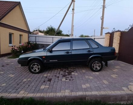 Зеленый ВАЗ 21099, объемом двигателя 1.5 л и пробегом 2 тыс. км за 1850 $, фото 3 на Automoto.ua