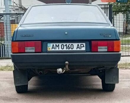 Зелений ВАЗ 21099, об'ємом двигуна 1.6 л та пробігом 146 тис. км за 1200 $, фото 3 на Automoto.ua