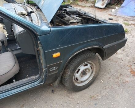 Зеленый ВАЗ 21099, объемом двигателя 1.5 л и пробегом 30 тыс. км за 25000 $, фото 1 на Automoto.ua