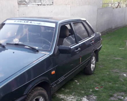 Зеленый ВАЗ 21099, объемом двигателя 1.5 л и пробегом 140 тыс. км за 1500 $, фото 5 на Automoto.ua