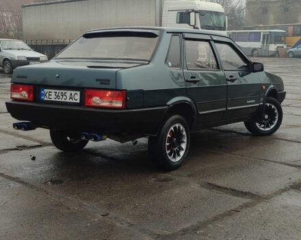 Зелений ВАЗ 21099, об'ємом двигуна 1.5 л та пробігом 62 тис. км за 1999 $, фото 4 на Automoto.ua