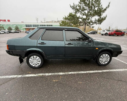 Зелений ВАЗ 21099, об'ємом двигуна 1.5 л та пробігом 163 тис. км за 2000 $, фото 3 на Automoto.ua