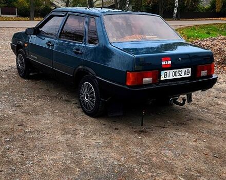 Зеленый ВАЗ 21099, объемом двигателя 1.5 л и пробегом 0 тыс. км за 1500 $, фото 3 на Automoto.ua