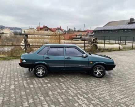 Зеленый ВАЗ 21099, объемом двигателя 1.5 л и пробегом 188 тыс. км за 1800 $, фото 2 на Automoto.ua