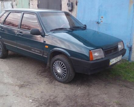 Зеленый ВАЗ 21099, объемом двигателя 1.5 л и пробегом 160 тыс. км за 1250 $, фото 10 на Automoto.ua