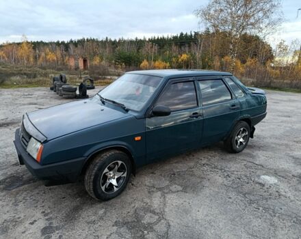 Зеленый ВАЗ 21099, объемом двигателя 0 л и пробегом 234 тыс. км за 1750 $, фото 1 на Automoto.ua