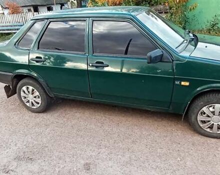 Зеленый ВАЗ 21099, объемом двигателя 1.5 л и пробегом 195 тыс. км за 2050 $, фото 9 на Automoto.ua