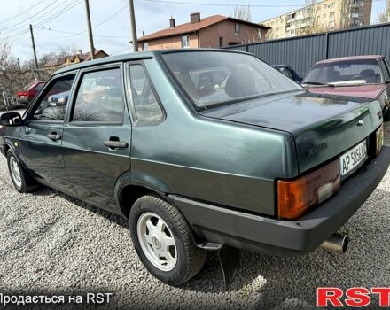 Зеленый ВАЗ 21099, объемом двигателя 1.5 л и пробегом 202 тыс. км за 2000 $, фото 9 на Automoto.ua