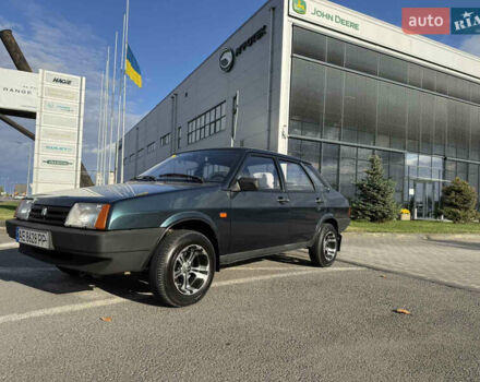 Зеленый ВАЗ 21099, объемом двигателя 1.5 л и пробегом 99 тыс. км за 2900 $, фото 17 на Automoto.ua