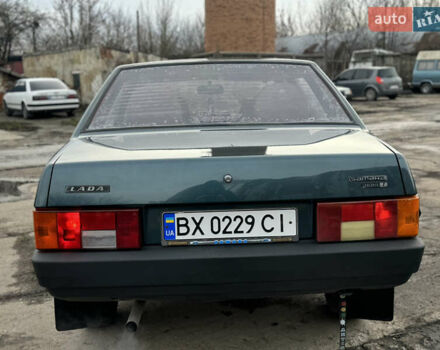 Зеленый ВАЗ 21099, объемом двигателя 1.5 л и пробегом 148 тыс. км за 1750 $, фото 10 на Automoto.ua